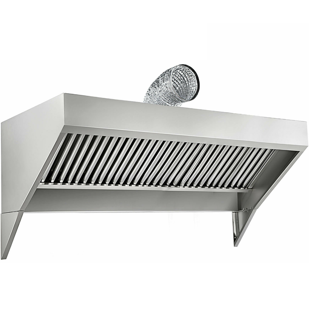 Heavy Duty Commercial Kitchen Range Hood Exhaust Vent